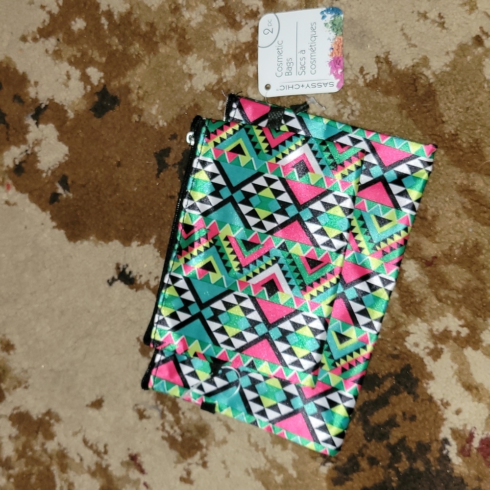 2 new Cosmetic bags.